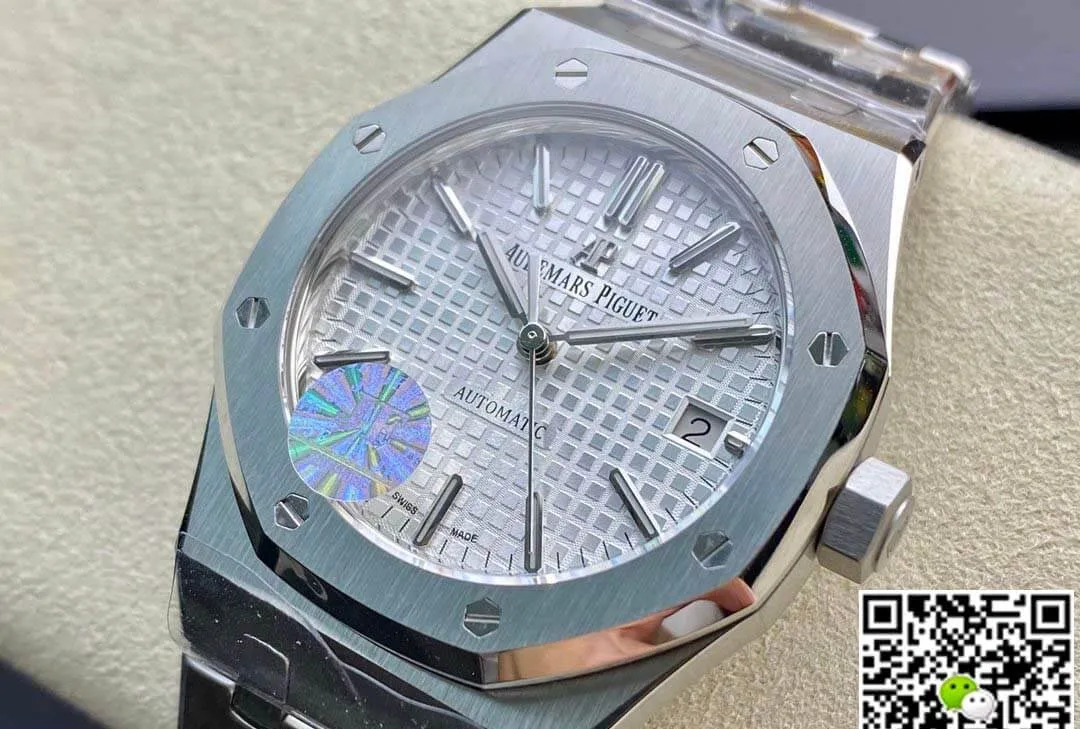 Audemars Piguet Royal Oak 15450ST.OO.1256ST.01 JF Factory 1:1 Best Edition Replica Watch White Dial